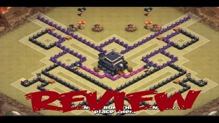 TH9 War Base anti Baloon, Gowepe, anti 3star (WITH REVIEW)