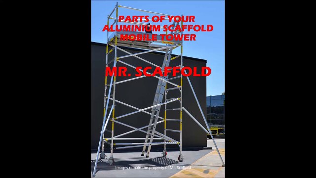 Parts of Scaffold from Australia's leading Aluminium Scaffolding Company