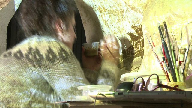 L'Atelier des fac-similés du Périgord, petites mains de Lascaux