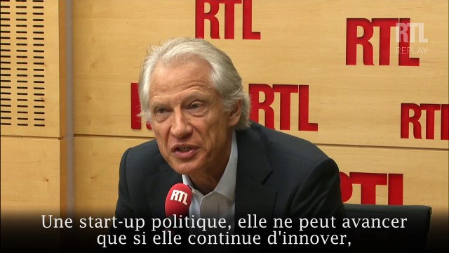 Dominique de Villepin : Emmanuel Macron est une start-up politique