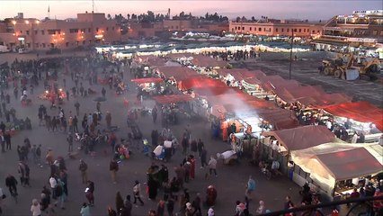 هذا الصباح- ساحة جامع الفناء بمراكش