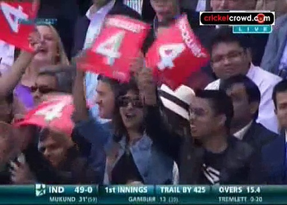 England V India, 1st Npower Test, Lord's, 3rd Day Clip0-1