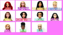 Play Doh _Disney Princess_ _MOANA_ Anna Elsa Tiana Belle Rapunzel Ariel Wedding Dress