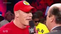 John Cena Speak in Punjabi With Great Khali - Great Khali guards Heyman