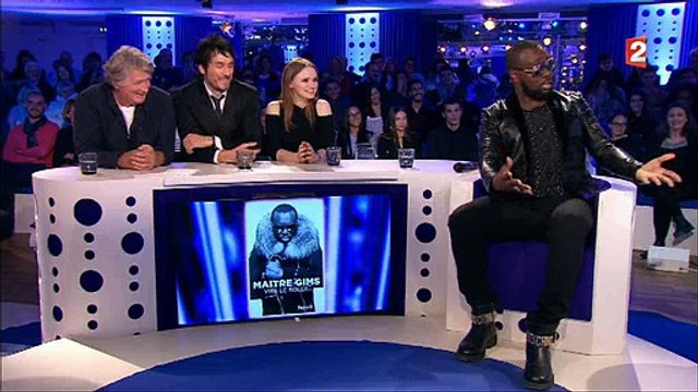 Dans On n'est pas couché , Maître Gims se lance dans une imitation d'Arnaud Montebourg - Regardez