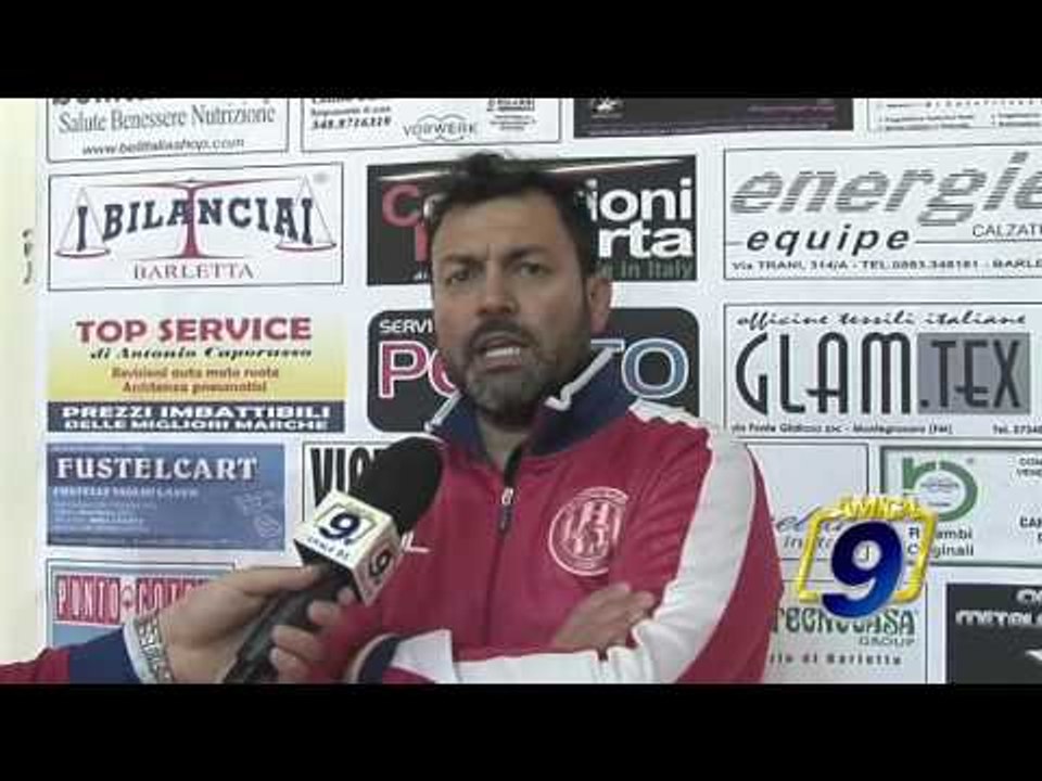 Futsal Barletta - Isernia 2-4 | Post Partita Leonardo Ferrazzano - Coach Futsal Barletta