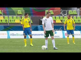 Football 7-a-side | Ukraine vs Ireland | Preliminary Match 2 | Rio 2016 Paralympic Games