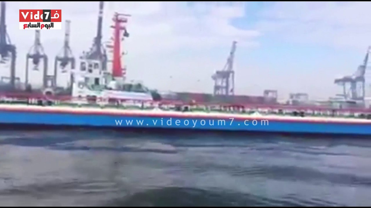 بالفيديو.. نجاح تجربة فتح وغلق كوبرى العائم ببورسعيد
