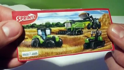 Kinder Überraschung POWER MASCHINEN 4er Ü Ei Mega unboXing - POWER SURPRISE EGGS