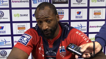 Réaction Bakary Meïté ASBH 23 - 34 BOPB 11.12.2016