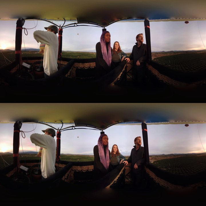 People With A Fear Of Heights Ride In A Hot Air Balloon (360° Video)