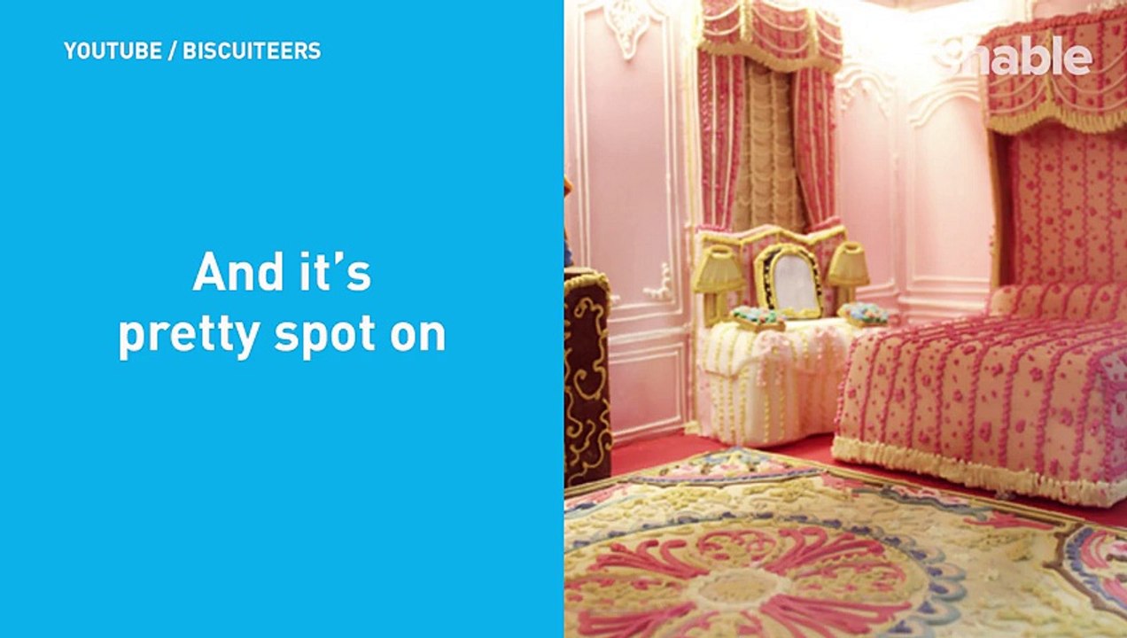 This is probably the most over the top gingerbread house ever