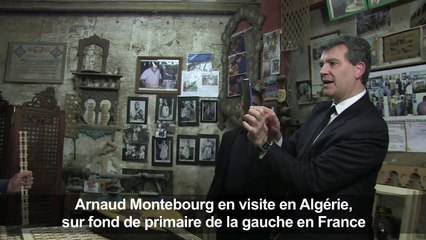 Arnaud Montebourg en visite en Algérie