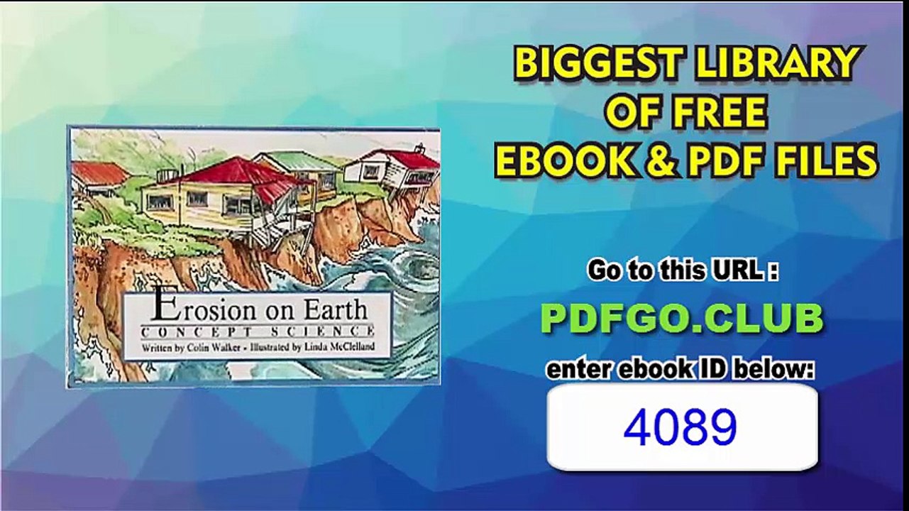 Erosion on earth (Concept science)