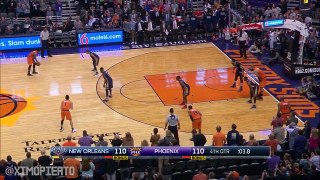 Eric Bledose Misses Game-Winner - Pelicans vs Suns - December 11, 2016 - 2016-17 NBA Season