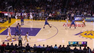 Julius Randle Beats the Halftime Buzzer - Knicks vs Lakers - Dec 11, 2016 - 2016-17 NBA Season
