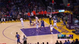 Derrick Rose Scores 10 Pts in 1st Qtr - Knicks vs Lakers - Dec 11, 2016 - 2016-17 NBA Season