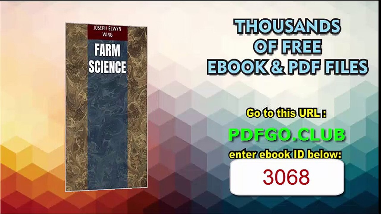 FARM SCIENCE