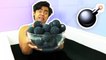 100 BLACK BATH BOMB CHALLENGE! - Guava Juice