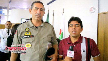 TV Sertão da Paraíba conversa com comandante regional Coronel Dedeu e o Capitão Segundo que fazem avaliação sobre o evento da solenidade alusiva do 5º CPTran: Assista!
