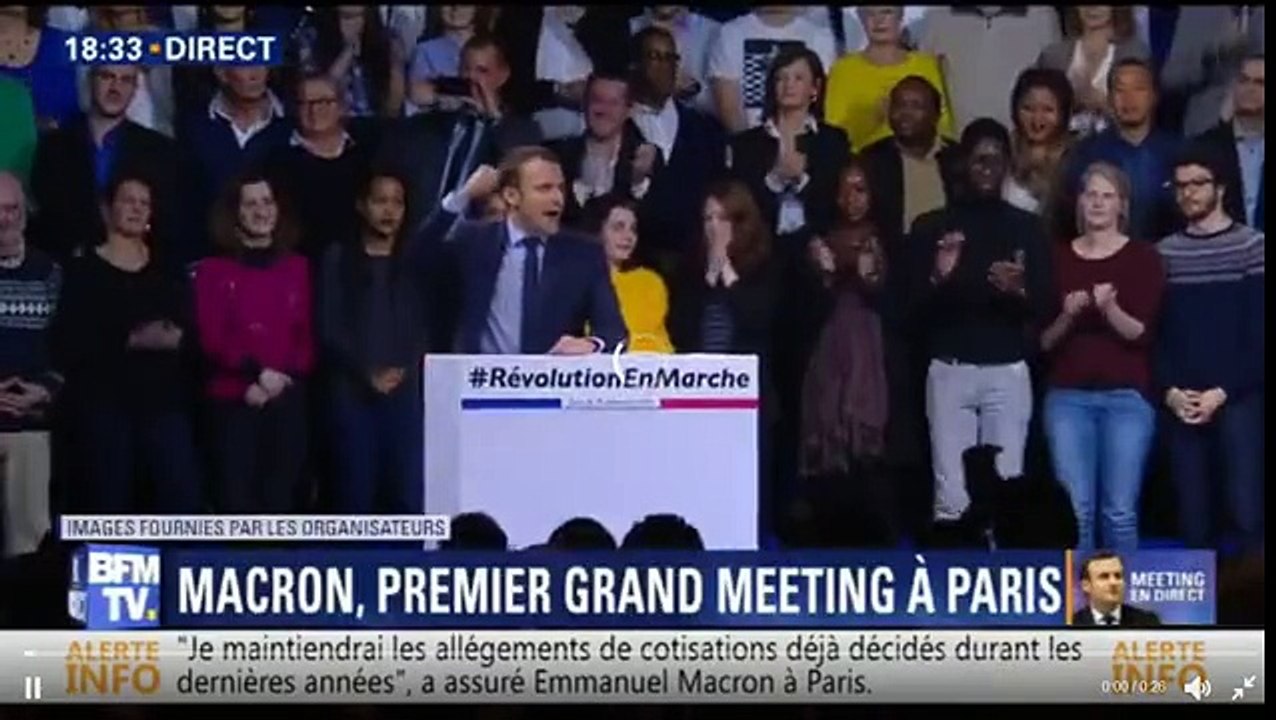 Les hurlements d'Emmanuel Macron font le buzz sur Twitter