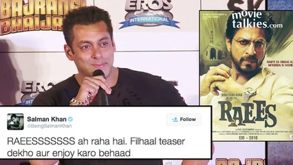 Salman Khan's Surprise GIFT To Shahrukh Khan On EID