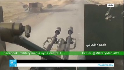 معارك كر وفر في تدمر