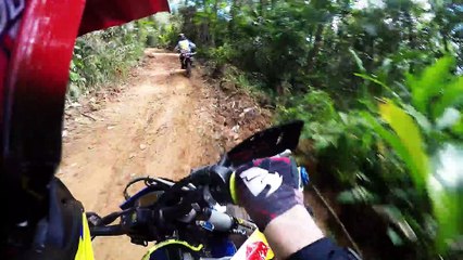 CRF 230 ENDIABRADA - NA REAL ESTAVA ESTAVA ANDANDO DE BOA PARA FILMAR O BROTHER - SQN