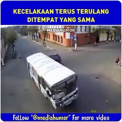 Be careful, accident happened at the same place
