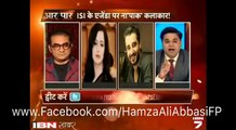 Hamza Ali Abbasi Debating On Indian Channel About Kashmir Issue.