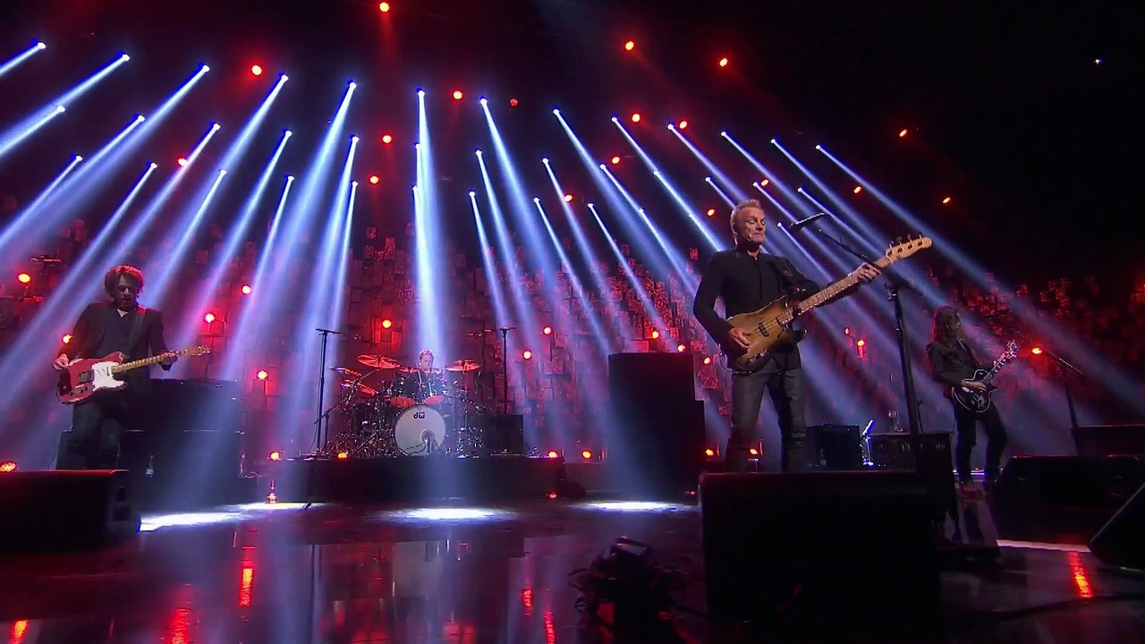 STING - Message In a Bottle - The 2016 Nobel Peace Prize Concert