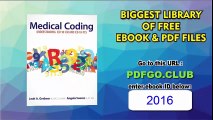 Medical Coding Understanding ICD-10-CM and ICD-10-PCS 1st Edition