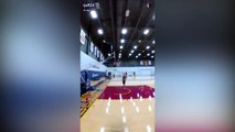 L'entraînement de Richard Jefferson filmé avec des lunettes spéciales