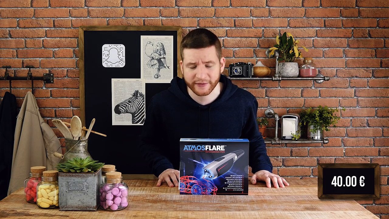 CRASH TEST - STYLO 3D... dessiner dans les airs