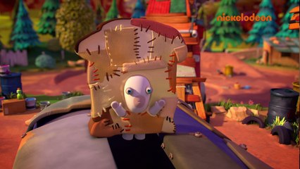 Les lapins crétins : Invasion | La fusée grille-pain | NICKELODEON
