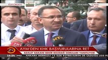 Adalet Bakanı Bozdağ: Anayasa Mahkemesinin kararı doğrudur