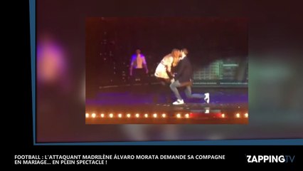 Alvaro Morata : La demande en mariage magique de l'attaquant du Real Madrid (Vidéo)
