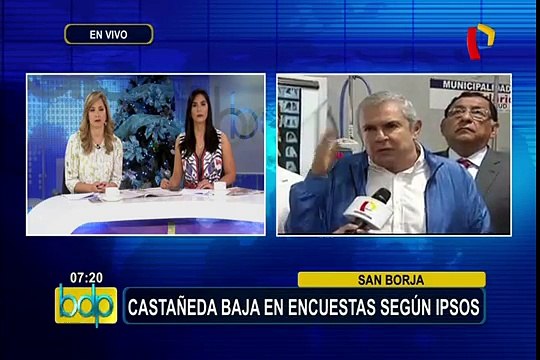 Castañeda Lossio sobre tema Saavedra: “Los líderes de ambos grupos políticos deben dialogar”
