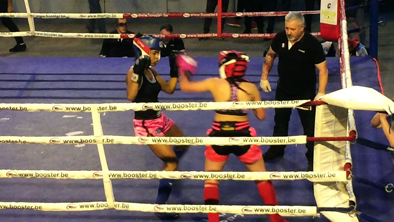 Championnat IDF K1 Finale Femme -60 kg Alexandra round 1