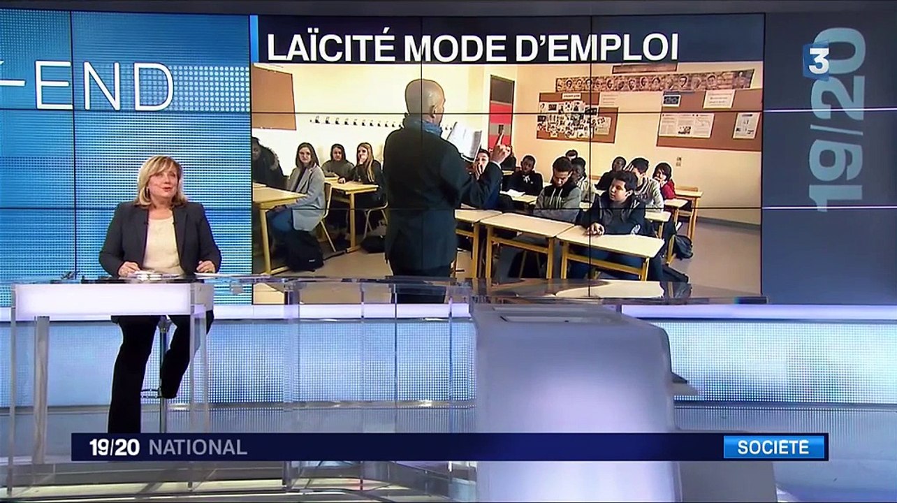 Reportage France 3 - La journée de la laïcité dans les classes