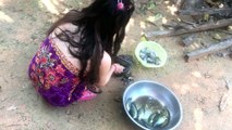 Khmer Food | Cambodian fried fish | How to make fried fish with Cambodian Beautiful Girl