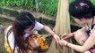 Top 5 Viral Video 2016 | Beautiful Girl Fishing | Amazing Net Fishing Cambodia