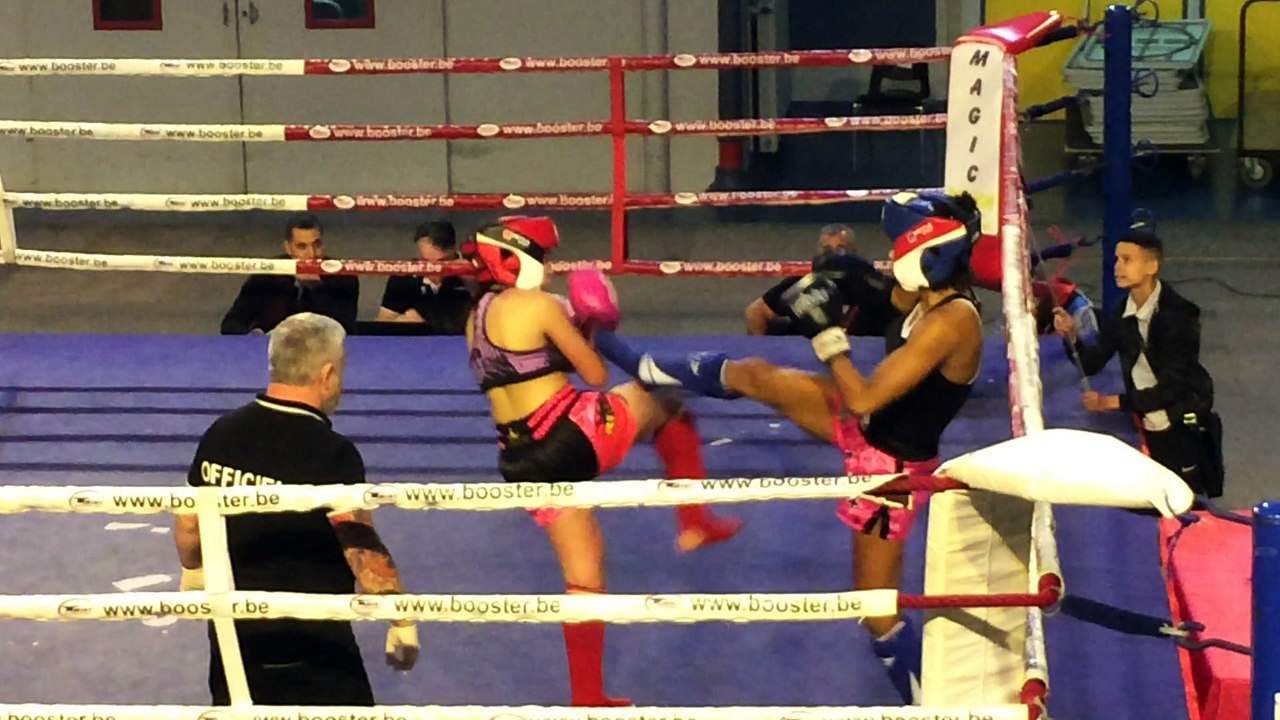 Championnat IDF K1 Finale Femme -60 kg Alexandra round 2