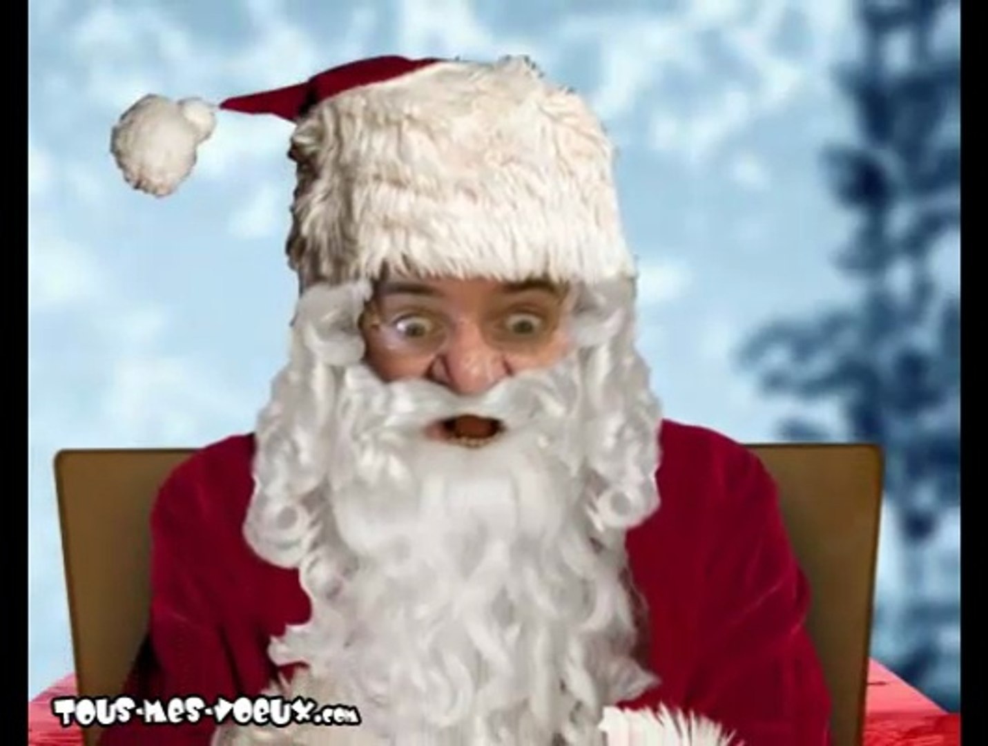 Voltige Du Pere Noel Joyeux Noel Et Bonne Annee Humour Carte Voeux A Personnaliser Video Dailymotion