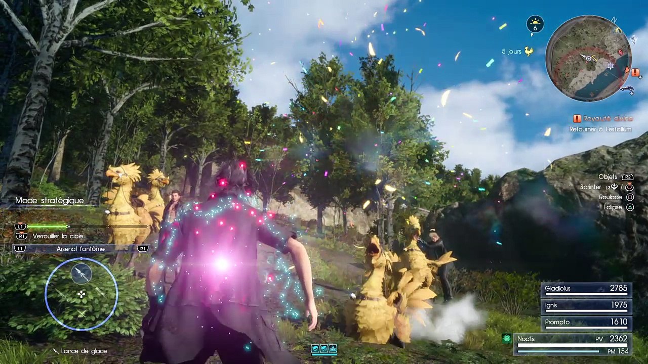 Combat FF XV