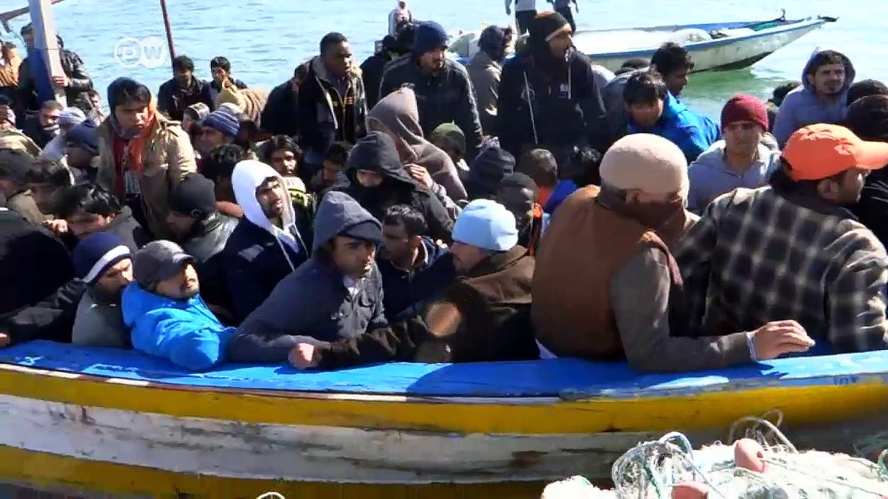 Libyen: Warten auf die Überfahrt | DW Nachrichten