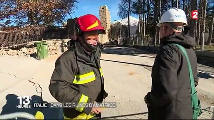 Italie : dans les ruines d'Amatrice