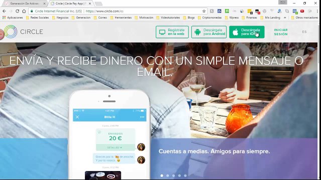Comprar bitcoins con tarjeta al instante con Circle