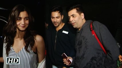 Badrinath Ki Dulhaniya WRAP UP Party with Alia, Varun and Karan Johar