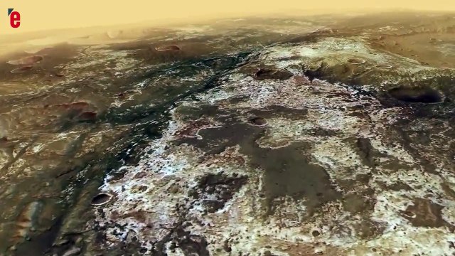 Espace: un survol inédit de la planète Mars